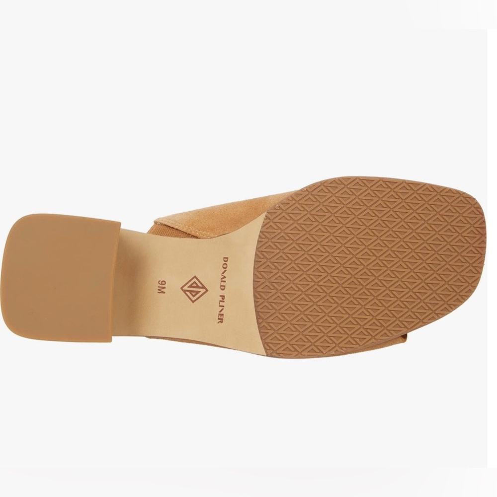 DONALD PLINER HAZE CALF SUEDE SADDLE NWT - Picture 4 of 15